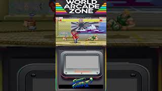 Guile vs Bison  Agressive Guile  Street Fighter II Fightcade Online Versus retrogaming arcade [upl. by Lexerd]