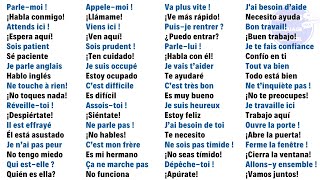 Escucha estas 100 Frases para hablar Francés como un Nativo [upl. by Wallis]