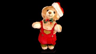 ANIMATED CHRISTMAS TEDDY BEAR [upl. by Ahsinat]