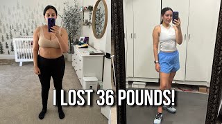 HOW IM LOSING THE BABY WEIGHT  Postpartum Weight Loss Journey  DIET AND EXERCISE ROUTINE [upl. by Yerfoeg]