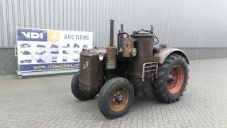 Volvo T 41 Woodgas pto and pulley video [upl. by Godding675]