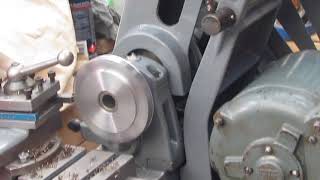 Myford ML7 lathe first test run [upl. by Lief65]