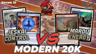 Jeskai Control vs Mardu Energy  MTG Modern  MXP Los Angeles Modern 20k  Round 10 [upl. by Ettinger]