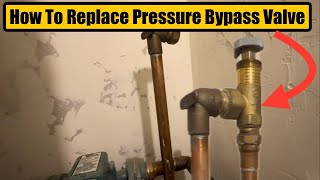 How To Replace NewYorker Boiler Pressure Differential Pressure ByPass Valve Part 4 of 5 [upl. by Evonne]