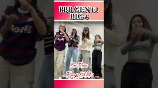 THE BIG 4 DANCE II RAIN KAI FYANG amp KOLLETE pbbupdate pbbfyang pbbkai shorts foryou [upl. by Ivanna697]