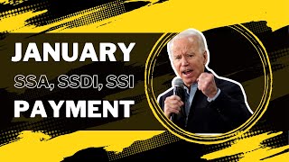 Social Security Payment Schedule for January 2024  SSA SSDI SSI [upl. by Sylado]