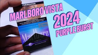 REVIEW ROKOK MARLBORO VISTA PURPLE BURST MILD AJIB BANGET  2024 [upl. by Elsbeth]