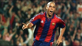 Ronaldo El Fenomeno  In His Prime  Barca Compilation 199697 [upl. by Ahsym809]