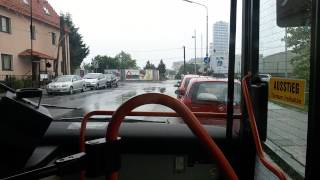 Autobus Linie 27A im 21 Bezirk in Wien [upl. by Ollehcram]