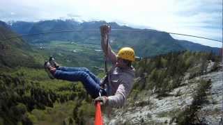 Zip Line Bovec [upl. by Fogel]