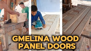 Gmelina Wood Panel Doors  Diskarte sa pagtitistis [upl. by Assirok]