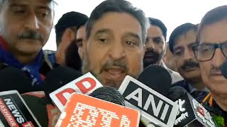 LS Polls Altaf Bukhari Reiterates Demand To Postpone Election in AnantnagRajouri Seat [upl. by Annaihs]