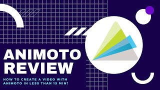 Animoto ReviewTutorial How To Create A Video With Animoto In Less Than 15 Min [upl. by Kulsrud]