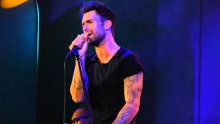 Maroon 5 Adam Levine quotPayphonequot Live Acoustic at CES 2013 [upl. by Eidas]