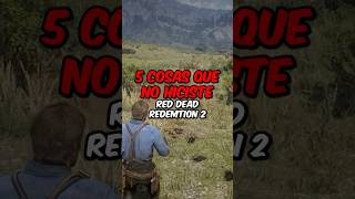 🔥 5 COSAS QUE NO HICISTE EN RDR2 [upl. by Latsyrd707]