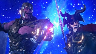 THANOS vs Odin King Part 1  Epic Battle [upl. by Fasta979]