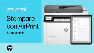 Usare le stampanti HP con Apple AirPrint  HP Support [upl. by Kerwin]