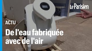 Des ingénieurs tunisiens inventent une machine pour transformer lair en eau potable [upl. by Arihppas]