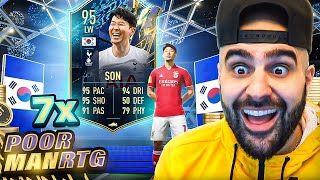 OMG I PACKED TOTS SON 2 TIMES 7X TOTS PACKED FIFA 22 Ultimate Team [upl. by Rramahs32]