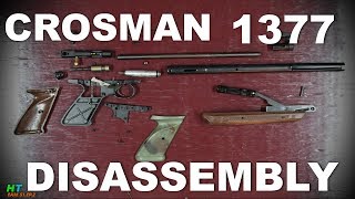 Crosman 1377 Disassembly Works with 1322 too EAMS1Ep2 [upl. by Tuorah964]