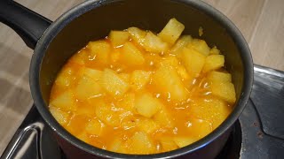 COMO FAZER BATATA REFOGADA SIMPLES E DELICIOSA  Acompanhamento para o almoço  Opção vegetariana [upl. by Annim717]