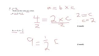 Substitution KS3 GCSE 91 Maths AS Pure Maths Revision Secondary School Revision KS3 Maths [upl. by Hyrup]