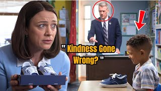 TEACHER Gave Shoes to a Poor Student The School Fired Her But Fate Had Other Plans [upl. by Rebmyk673]