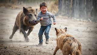 Este Perro Callejero Arriesga su Vida por salvar a Personas [upl. by Annaeed]