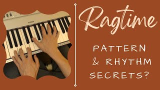 Ragtime Tutorial 13  The Straight amp Swing Feels [upl. by Assirrac]