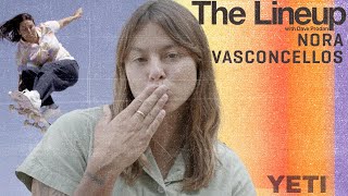 Nora Vasconcellos Talks BarrierBreaking Skate Career Skating’s Crossovers w Surfing  The Lineup [upl. by Oneladgam]