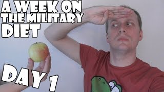 A Week On The Military Diet DAY 1 [upl. by Eselehs]