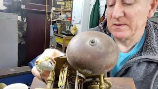 Longcase Clock Service amp Repair Clock restoration cleaning a grandfather clock in my workshop [upl. by Geerts334]