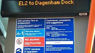 EL2 to Dagenham Dock [upl. by Caritta760]