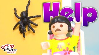 Ricardo Family 😱 Help A Big Creepy Spider New Roommate for the Ricardo Kids [upl. by Ruddie]