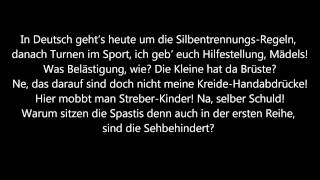 Kollegah  Der Lehrer Lyrics HQ [upl. by Meda]