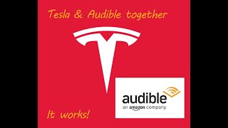 Tesla how to play Audible Audiobooks [upl. by Nnomae]