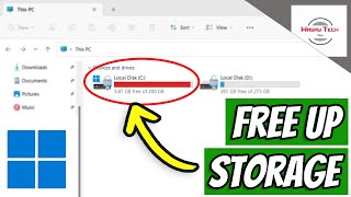 How to Clean C Drive Windows 11 Easily  How to Clean C Drive in Windows 11 [upl. by Allemahs]