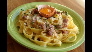 Tagliatelles creme carbonara [upl. by Haag106]