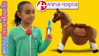 HOSPITAL de ANIMALES 24 HORAS siendo VETERINARIAS [upl. by Ioyal]