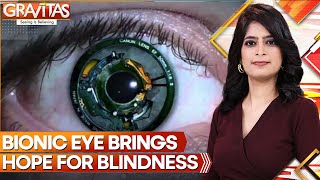 Worlds First Bionic Eye Developed  Latest News  Gravitas [upl. by Ydaf219]