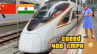 SHANGHAI TO BEIJING HIGH SPEED BULLET TRAIN IN CHINA 🇨🇳 [upl. by Yssis984]