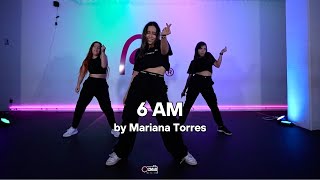 6 AM  J Balvin Farruko  Coreografía by Mariana Torres [upl. by Marentic]