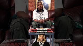 Memo 600 On Almost Fighting Lil Durk After He Had A Misunderstanding With Him😳 lildurk memo600 [upl. by Etnoel]