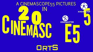 20th century fox destroyed CINEMASCOPE55 pictures destroyed and kinemaster Too [upl. by Mair476]