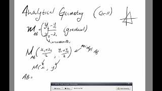 Analytical Geometry  Summary Video  Grade 11 [upl. by Tristam857]