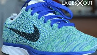 4 Ways to Lace Your quotNike Flyknitquot Sneakers  Lace Swaps  Tutorial [upl. by Gideon356]