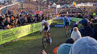 UCI CX WORLD CHAMPIONSHIPS Mens Elite HOOGERHEIDE 2023  You dont see this on television [upl. by Wack107]