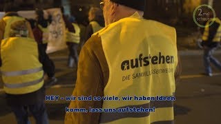 Aufstehen Leipzig Süd macht Gelbwesten Flashmob [upl. by Lesslie589]