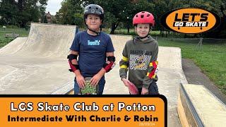 LGS Skate Club at Potton Skate Park Intermediate  290924 [upl. by Eardnaed]