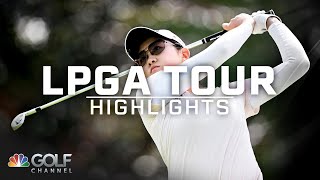 LPGA Tour Highlights The Amundi Evian Championship Round 2  Golf Channel [upl. by Supmart]